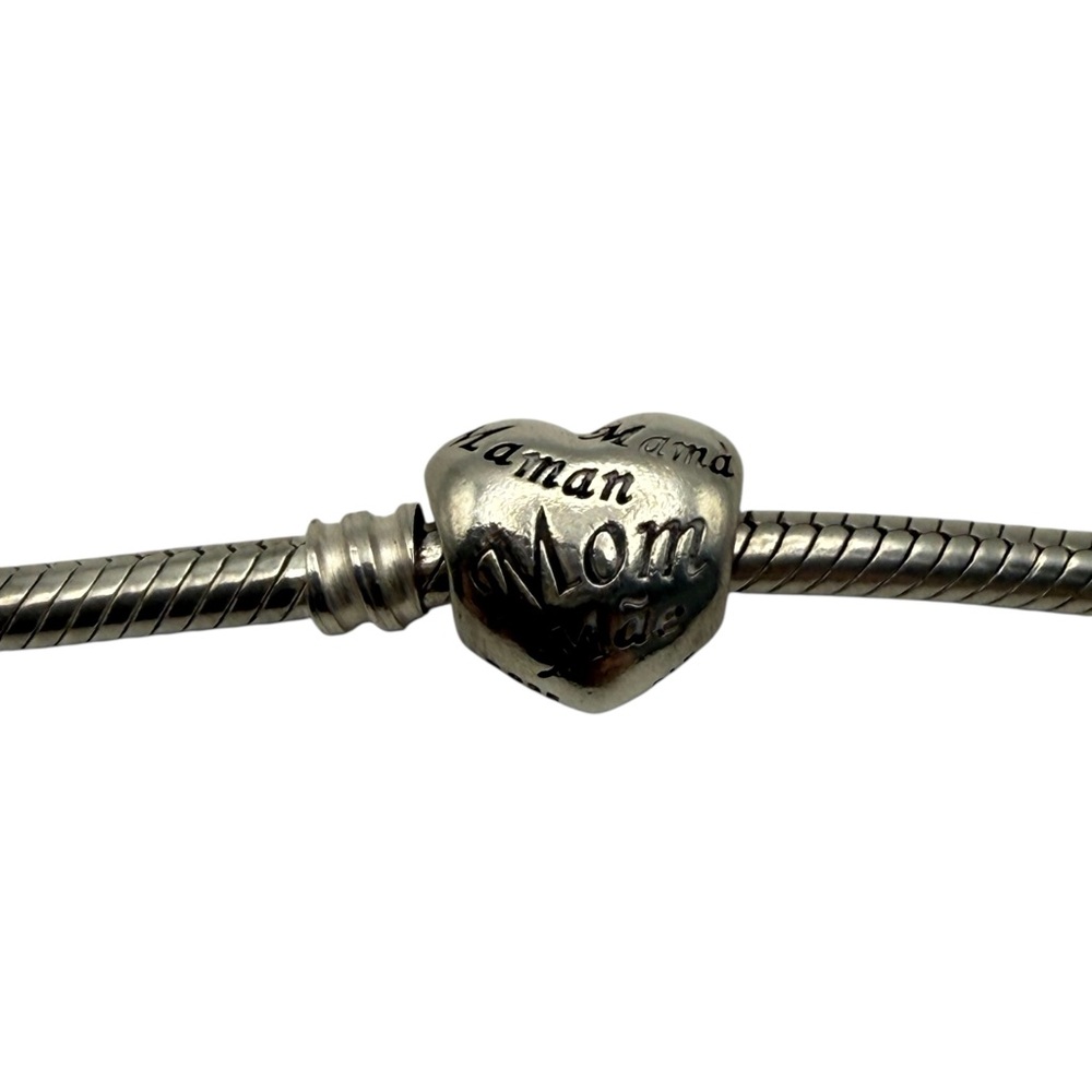 Pandora A Mother’s Love Heart Charm 925 ALE Mom Mum Mama Sterling Silver